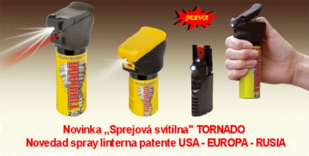 Novedad - Spray linterna